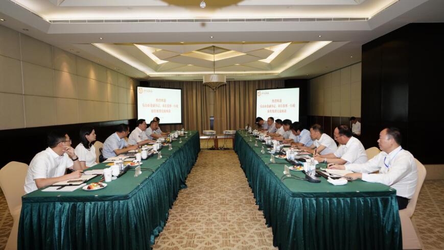 任丁董事长会见乐山市委副书记、市长张彤一行