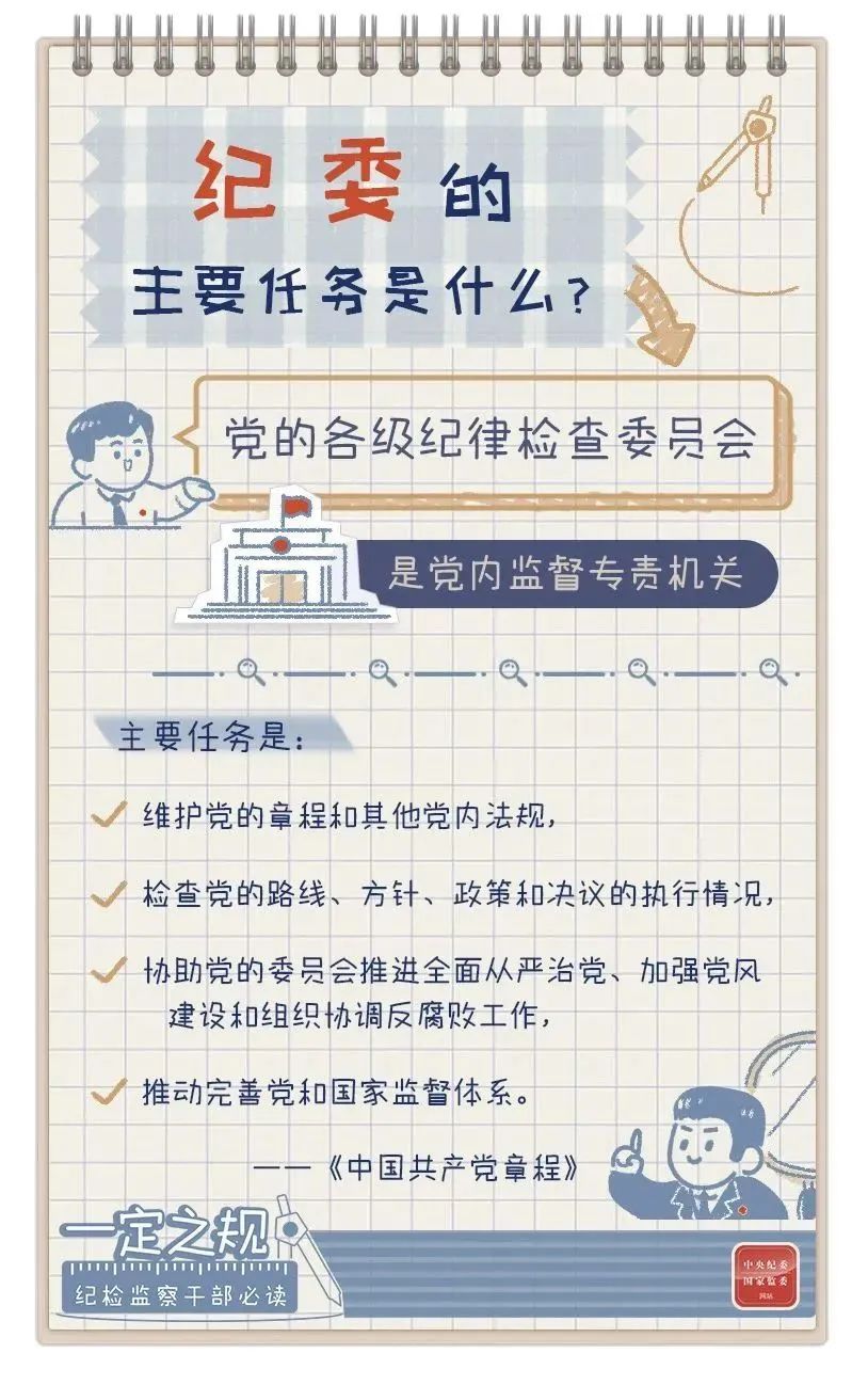 一定之规：纪委的主要任务是什么？